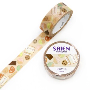 マスキングテープ　ビスケット　15mm×7m巻