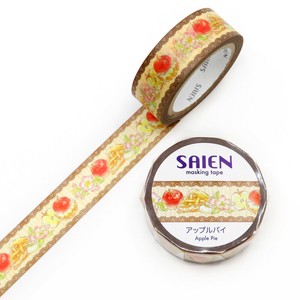 マスキングテープ　アップルパイ　15mm×7m巻