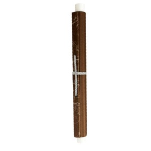 仮巻　雲龍紙　三枚判用　焦茶・EB12-4