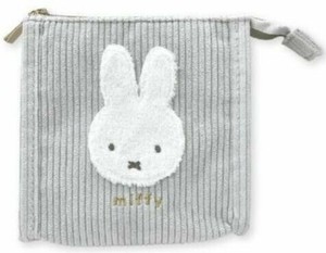 【特EMDq0622】ミニポーチMIFFYふわもこワッペンシリーズ DBM-1828