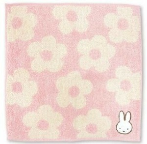 【特EMDq0622】ハンカチ シックフラワー PK  MIFFY DBM-2007