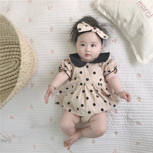 Kids' Suit Summer Short Sleeve Spring Polka Dot