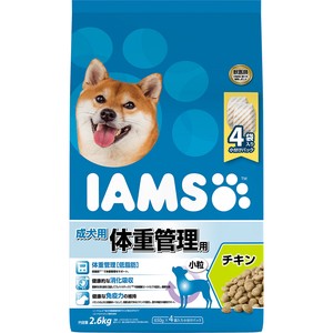 [マースジャパンリミテッド] アイムス犬　成犬用　体重管理用　チキン　小粒2．6kg