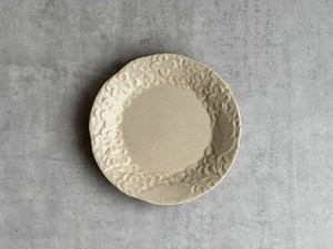 Mino ware Main Plate Flower Made in Japan