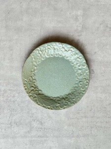 Mino ware Main Plate Flower Made in Japan