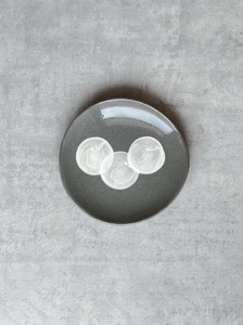 濑户烧 大餐盘/中餐盘 黑色 日本制造