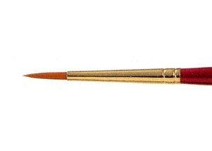 430-9254 トールペイント筆 スタールビー ハードラウンド 9000-2 SR-9254