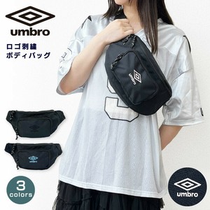 umbro アンブロ 刺繍ロゴ ボディバッグ