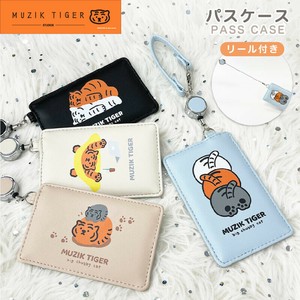 MUZIK TIGER ムジークタイガー チョイス パスケース リール付き