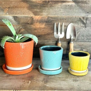 【DULTON】ダルトン COLOR GLAZED POT カラーグレイズドポット
