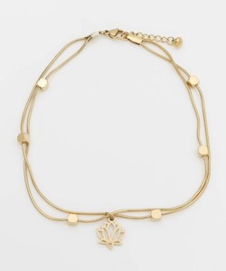 【チャイハネ】ロータスアンクレット GOLD