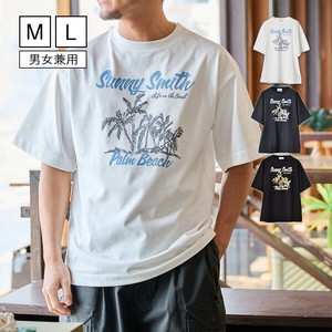 11.6ウルトラヘビーオンス Heavy SmithPalm Beach プリントTシャツ