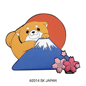 忠犬もちしば ラバーマグネット（富士山）