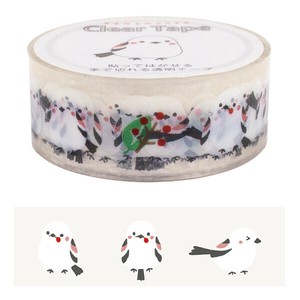 HAMAMONYO Washi Tape Shimaenaga Clear [2024 Autumn] Made in Japan