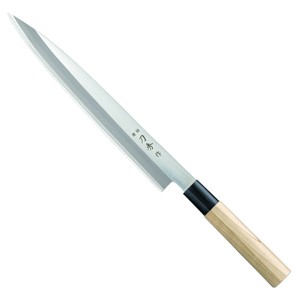 富士カトラリー 刀秀作 モリブデンバナジウム鋼和包丁 柳刃240mm(左利き用) FC-373
