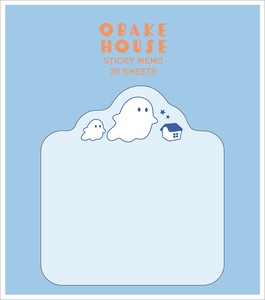 OBAKE HOUSE ﾀﾞｲｶｯﾄ付箋 creep