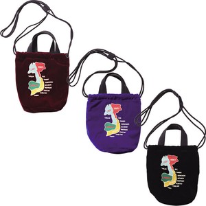 【2024秋冬新作】【HOUSTON】VELVETTEN EFFECT BAG（MAP）