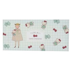 【メモ帳】ハローキティ 一筆箋 くらはしれい ぬいぐるみ