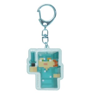 【キーホルダー】Minecraft ぷっくりったいキーホルダー アレックス
