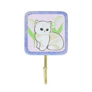 【文房具】mofusand 木製マグネットフック C
