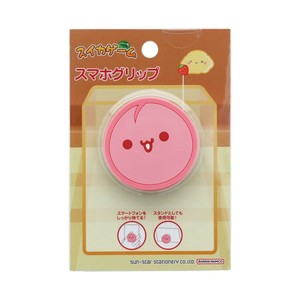 【スマホアクセ】スイカゲーム スマホグリップ もも