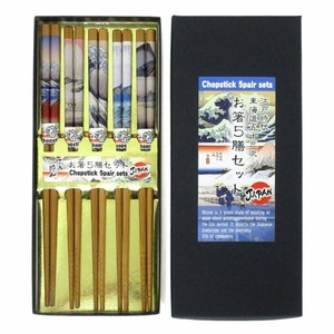 筷子 浮世绘 5双