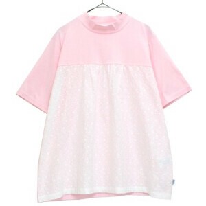 T-shirt High-Neck Short Sleeve