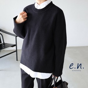 ヘアリー ニット トップス