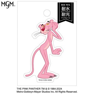 ■2024AW　新作■　ピンクパンサー　デコペタ耐光・耐水　クリアシール　A