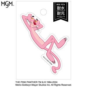 ■2024AW　新作■　ピンクパンサー　デコペタ耐光・耐水　クリアシール　B
