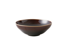 櫛目 17中鉢(ｱﾒ釉)(3)