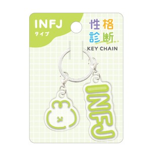 ■2024AW　新作■　性格診断 ちび2連キーホルダー　INFJ