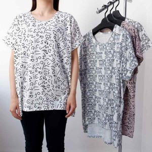 T-shirt BIG Patterned T-Shirt Big Tee Printed Short Sleeve