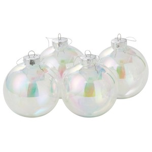 ボールオーナメント（1箱4コ入）【クリスマスオーナメント】