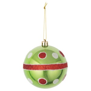 ボールオーナメント（1箱4コ入）【クリスマスオーナメント】