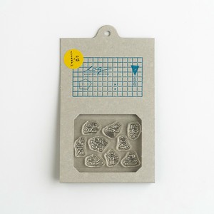 Tadashi Nishiwaki × mizushima JIZAI Clear Stamp LOG Techo Mori-age Tai Animals