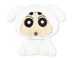 【受注締切7/7】【ティーズ】クレヨンしんちゃんおすわりマスコット　シロしんちゃん