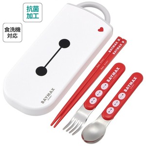 Bento Cutlery Bird Skater Antibacterial Big Hero Made in Japan