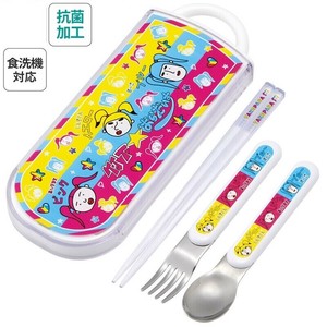 Bento Cutlery Bird Skater Antibacterial Made in Japan