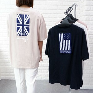 T 恤/上衣 口袋 刺绣 宽松T-Shirt 男女兼用