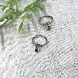 Silver-Based Ring Natural Stone Rings