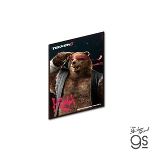鉄拳8 ダイカットビニールステッカー クマ キャラクター TEKKEN 3D格闘ゲーム game グッズ TKN018