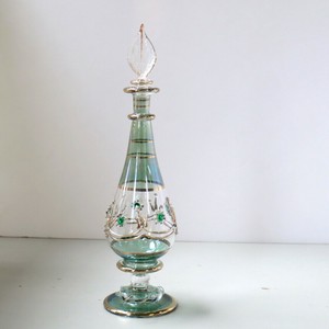 疗愈香氛用品 瓶子 花朵 绿色 28cm