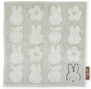 【特EMDq0701】シルエットハンカチ GY MIFFY DBM-2018