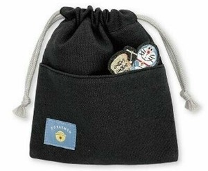 【特EMDq0701】巾着 ひょっこり刺繍 秘密道具 DRAN-212