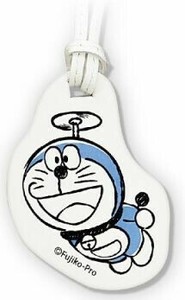 【特EMDq0701】本皮バッグチャームWH I�VMDORAEMON DRSR-299