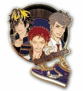 【特EMDq0701】Cピンバッジ BAD ASS TEMPLE HYP-052