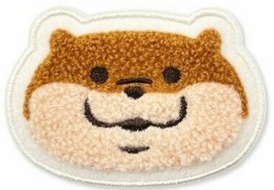 【特EMDq0701】サガラバッジカワウソノーマル可愛い嘘のカワウソ KUK-136