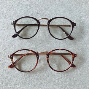 ボストン型メタルブリッジ ファッショングラス メガネ 眼鏡 ユニセックス unisex SPG-5536A