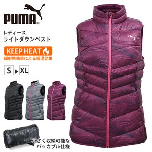 PUMA 590448 スリムフィット ライトダウンベスト パッカブル LITE ダウン90